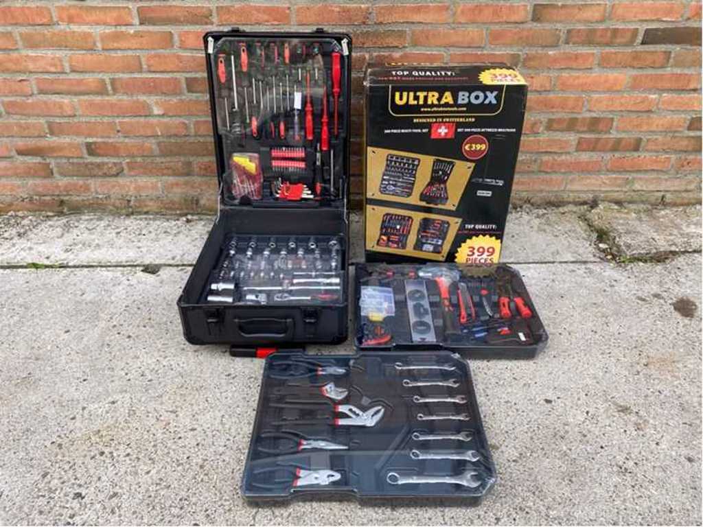 Filled toolbox