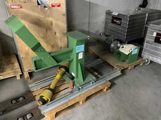 Elektromotor met versnellingsbak zo goed als nieuw