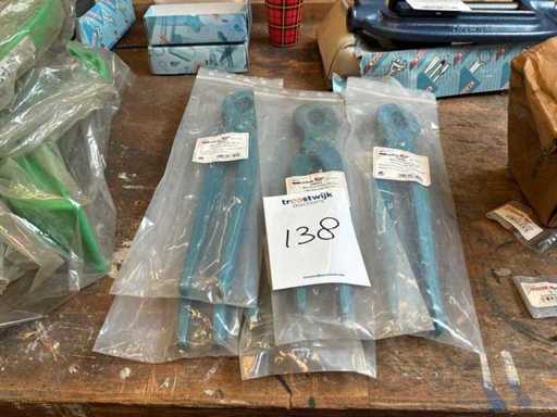 Tablă de țeavă de plumb Ako de 300mm (7x)