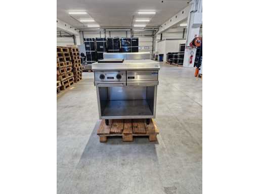 Capic - Set van 2 gietijzeren platen + neutrale bovenkant op kast