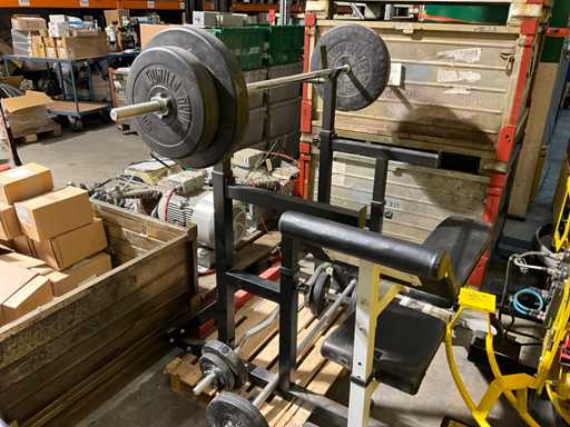 Poids Gorilla Sport & Banc réglable