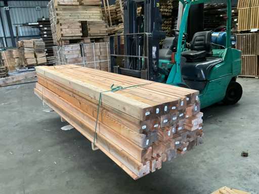 Douglas gehobelter Gartenpfosten 300x20x20 cm (36x). 