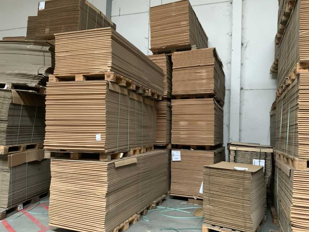Europal F501-Q1970/3 pallet corrugated cardboard (9x)
