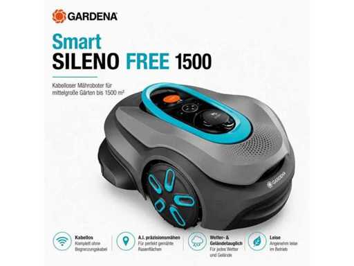 Gardena - Smart SILENO FREE 1500 - Robot de tuns iarba