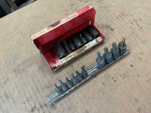 Set de perforatoare goale & Setul de biți Torx