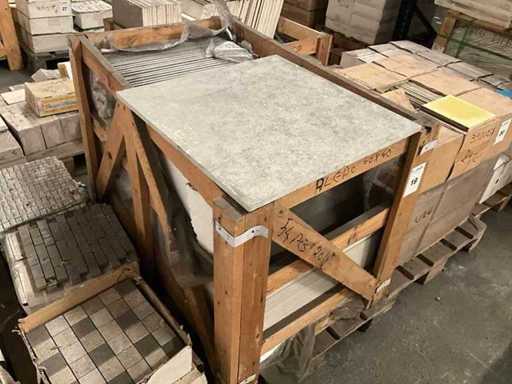 Piastrelle da giardino in pietra naturale Aledo (54x)