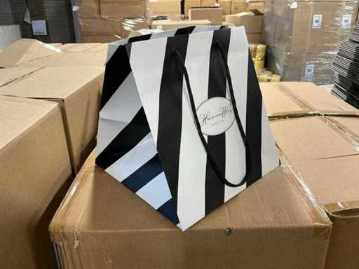 Partij Luxe papieren draagtassen bedrukt (1500x)