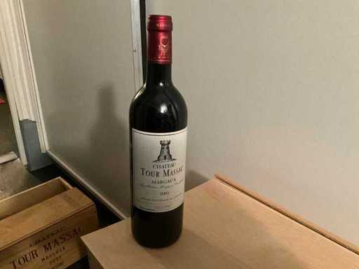 2003 Margaux Chateau Tour Massac Rode wijn (3x)