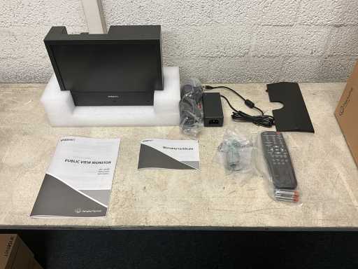 Wisenet / Hanwha SMT-1030PV 10” Public vieuw monitor