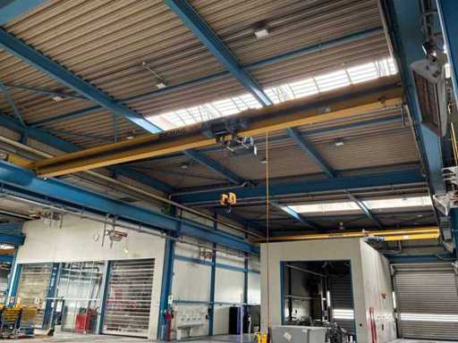 1999 DEMAG 10 T0 VERRICELLO A FUNE METALLICA EKDH 425 H12 Gru aerea