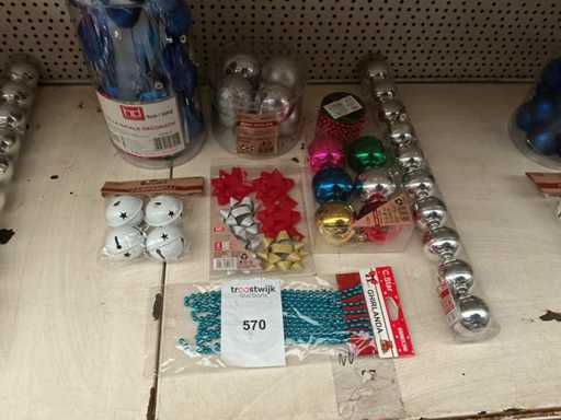 Weihnachtsdekoration für Partys.