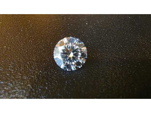 Diamant - env. 1,2 carat - Diamant taille brillant (IF) (certifié)