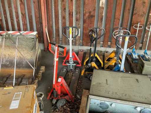 Hydraulischer Handgabelhubwagen (4x)