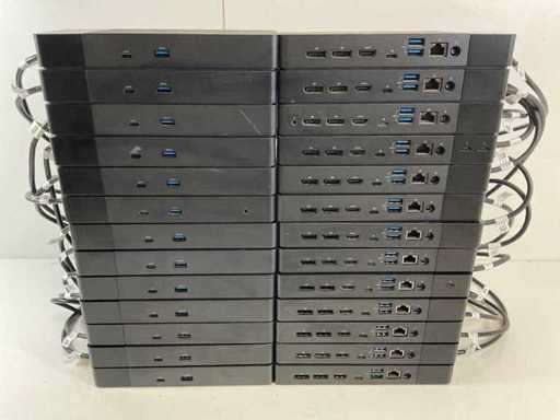 Stazioni di Docking Universal Dell (K20A001) USB-C (26x)