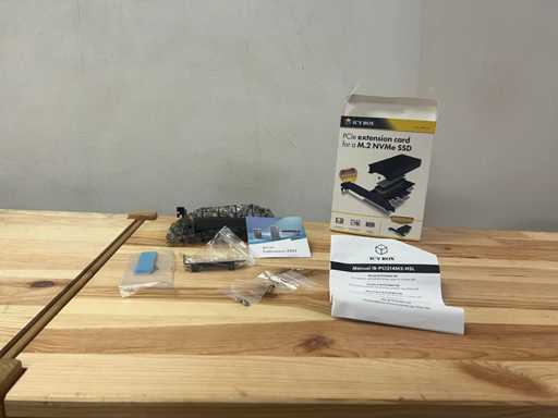 ICY BOX - IB-PCI214M2-HSL - adapter card - ICY BOX PCIe expansion for M.2 NVMe SSD