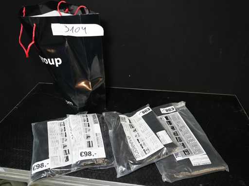 SHOWTEX - TRUSSLEEVE BLACK 3 WAY T-PIECE 30/30 - Aluminum Trusse (4x)