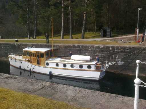 Classic Wooden Motor Yacht