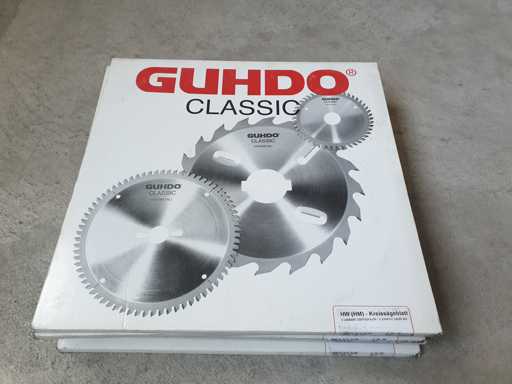 GUHDO 2052.400.75 Lot HW Saw Blades 400.00x4.40/3.20x75.00 Z72 TF