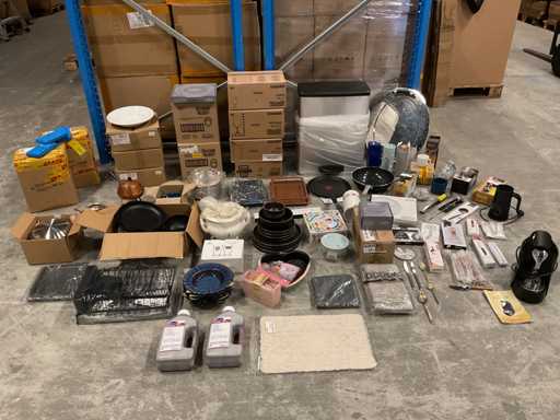 Lotto di utensili da cucina nuovi/usati 