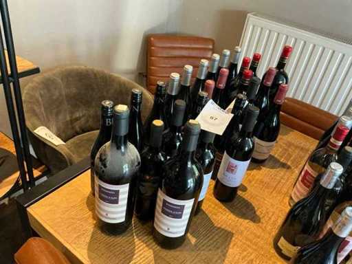 Diverse vinuri roșii (26x)