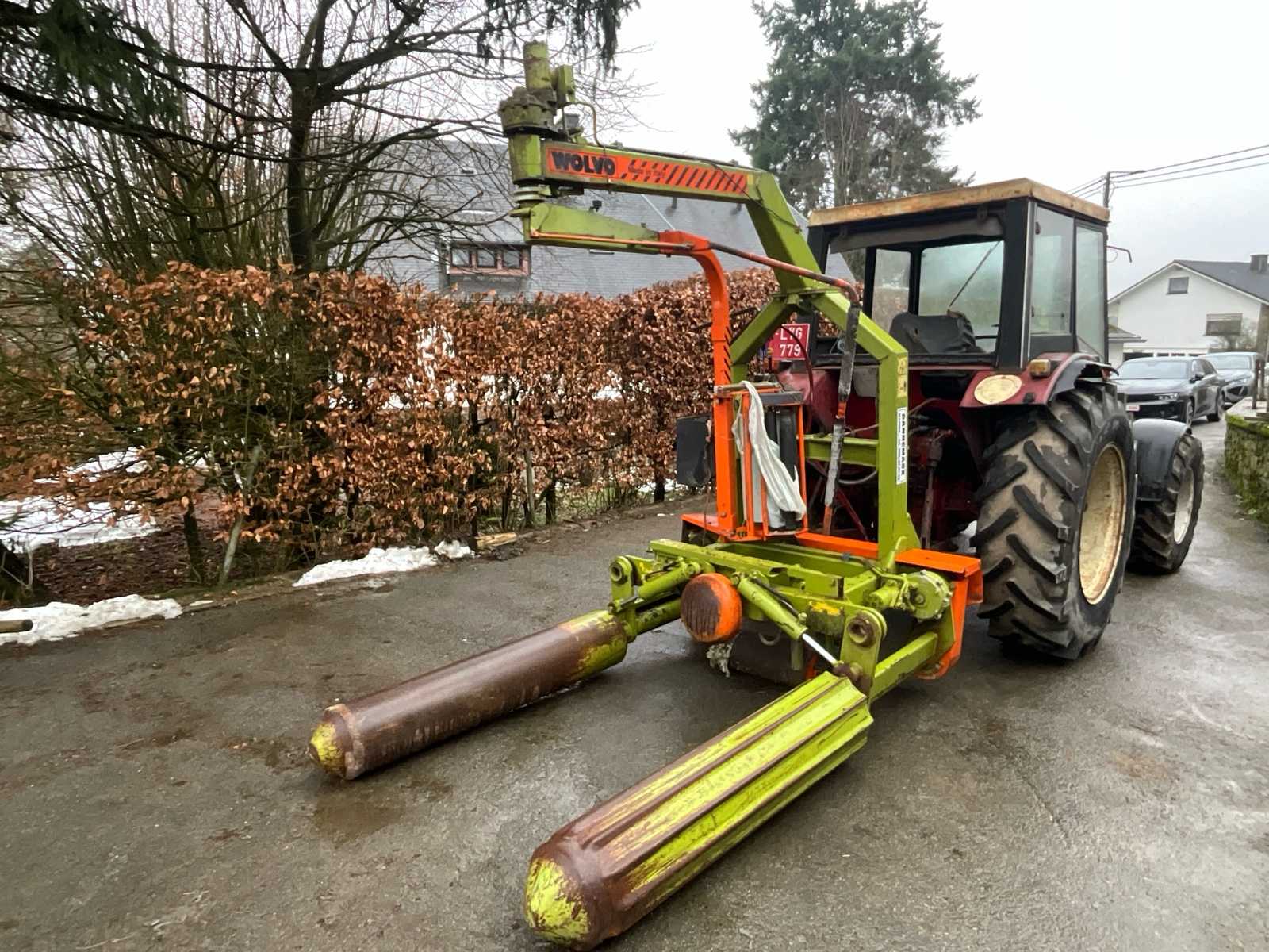 1997 Wolvo FW15 Bale Wrapper