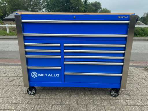 2024 Metallo Jumbo Tool trolley filled