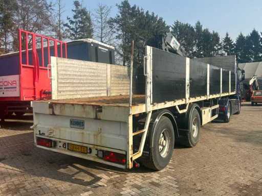 2007 Knowledge TBD.238.C-B Semi-remorque avec grue Knowledge 14 000