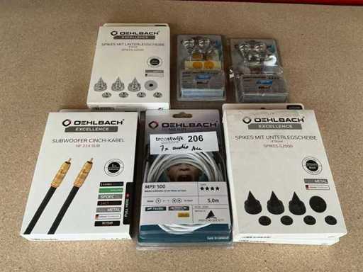 Oehlbach Excellence Audio accessoire (7x)