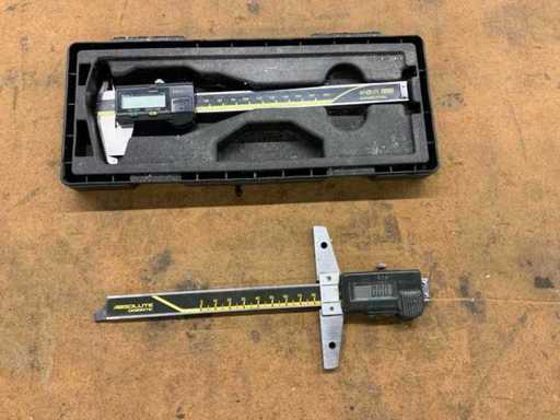 Etrier și etrier digital Mitutoyo CD15apx pentru adâncime digitală