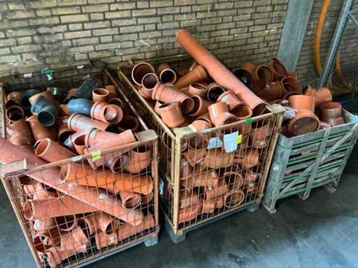 Assortment of various branches/angles/pipelines DN110/125/150/200