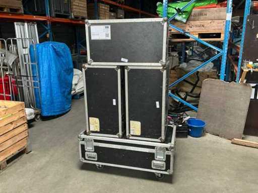 Flight case (4x)