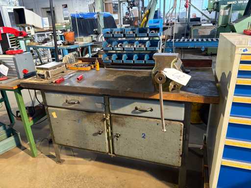   Workbench with contents