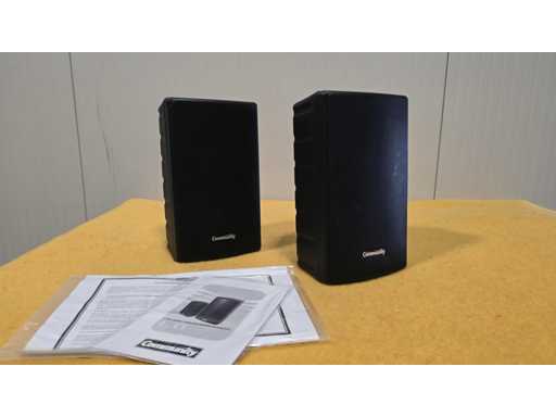 Społeczność - I/05BT-PR - 2-drożny kompaktowy wyjście i zestaw głośników wewnętrznych - Głośnik (2x)