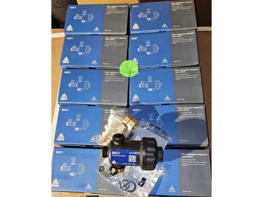 RBM MG1 magnetisch vuilfilterfilter onder de ketel heeft 10 stuks