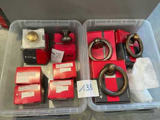 QUINCALUX Various Door Hardware (10x)