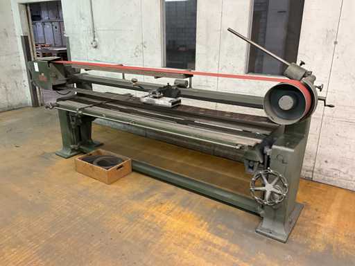 1971 Langzauner LZG 1400 Long belt sanding machine