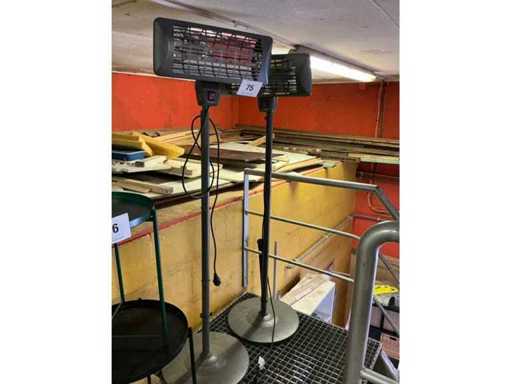 EUROM Patio heater (2x)