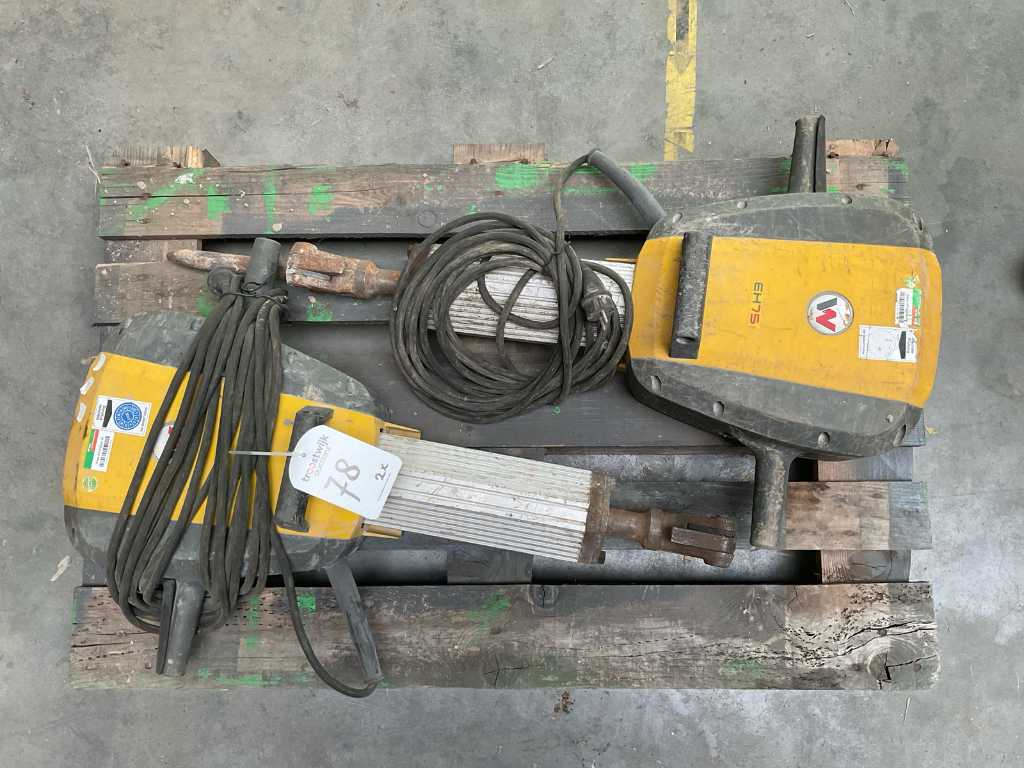 Wacker deals demolition hammer