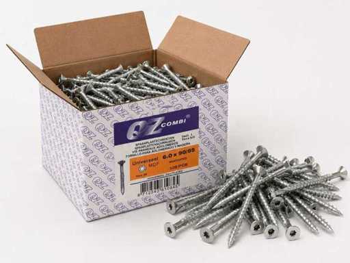 QZ - Torx Bit - 6.0x90/65 - Chipboard screws - 100 pack (100x)