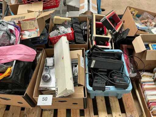 Partij diverse muziektoebehoren