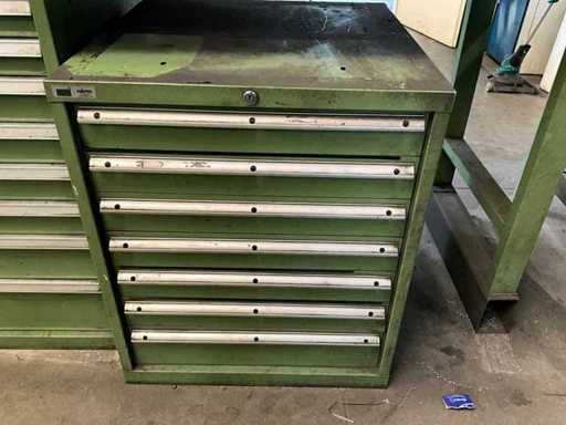 Hagro Tool Chest of Drawers with content