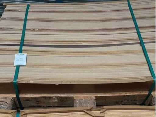 MDF 927 x 1300 x 3,8 mm. Blanc (210x)