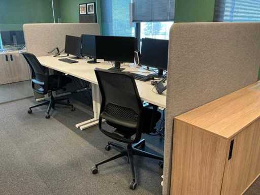 Elektrisch verstelbaar Bureau (4x)