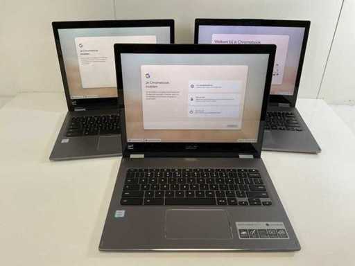 Acer Spin 13 13,5", Core(TM) i5 8a generație, 8 GB RAM, 64 GB SSD TouchScreen ChromeBooks (3x)