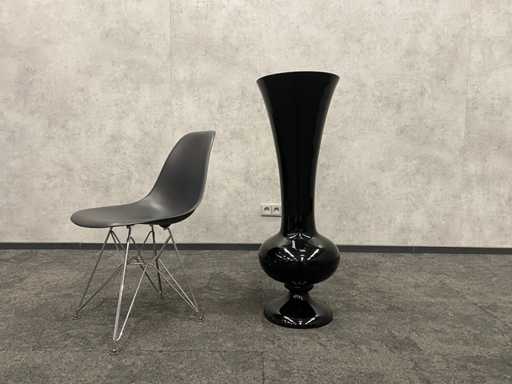 Vaso XL in vetro nero H100cm