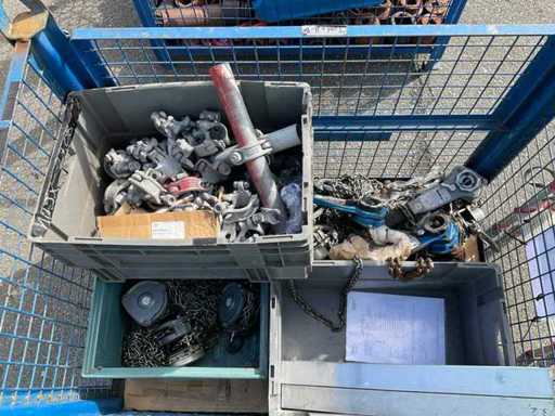 Diverse echipamente de operare, inclusiv unelte de ridicare