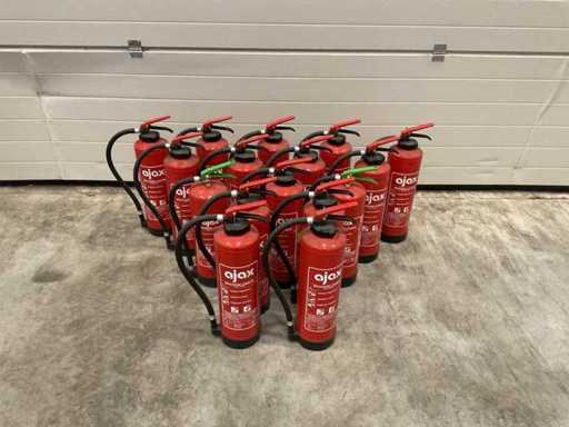 Stingător de incendiu Ajax cu spumă/CO2 (17x)