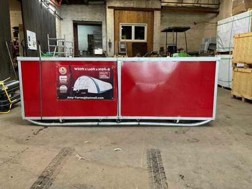 Greater - Lagerzelt gross - W30ftxL65ftxH15ft-R