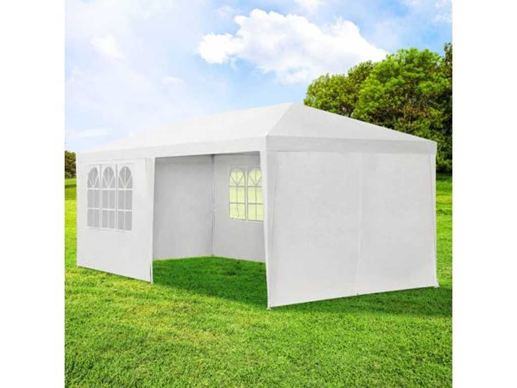 Party tent 3x6 m with 6 removable side walls and roof