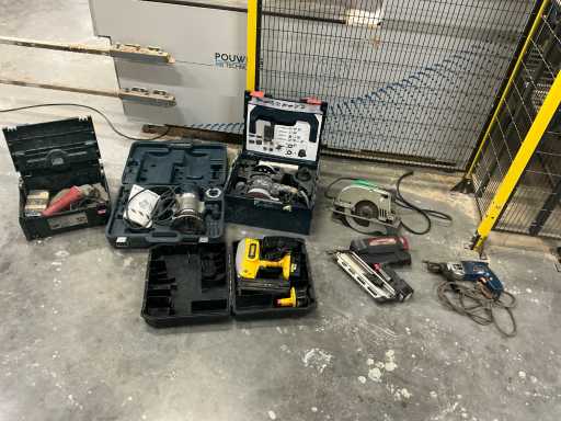 Partij elektrisch gereedschap